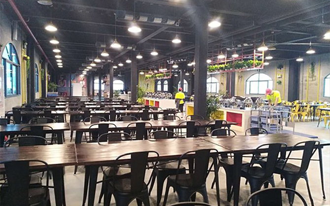 自助餐食堂圖片,景區(qū)餐廳圖片,味萊客公司餐廳圖片