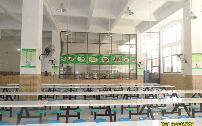 廈門佳好建材公司食堂圖片,味萊客公司服務食堂圖片,食堂環境圖片