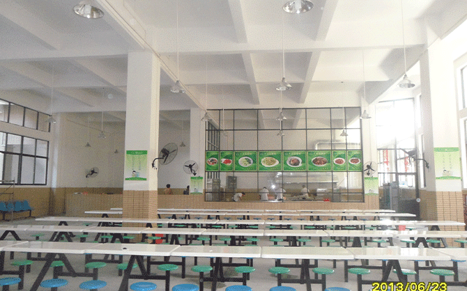 廈門佳好建材公司食堂圖片,味萊客公司服務食堂圖片,食堂環境圖片