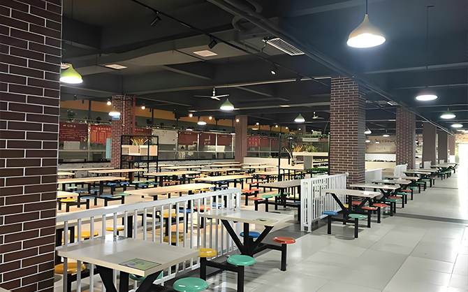 福州高校食堂承包檔口招商現場圖片