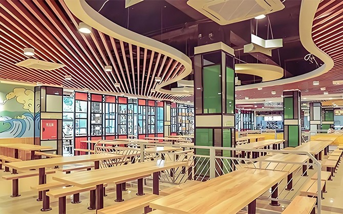 學(xué)校食堂環(huán)境圖片