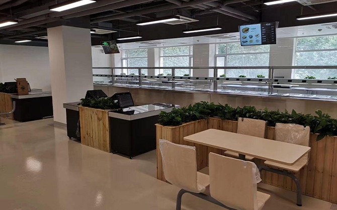 餐飲公司承包食堂現(xiàn)場(chǎng)圖片