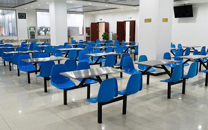 漳州學校食堂環境圖片