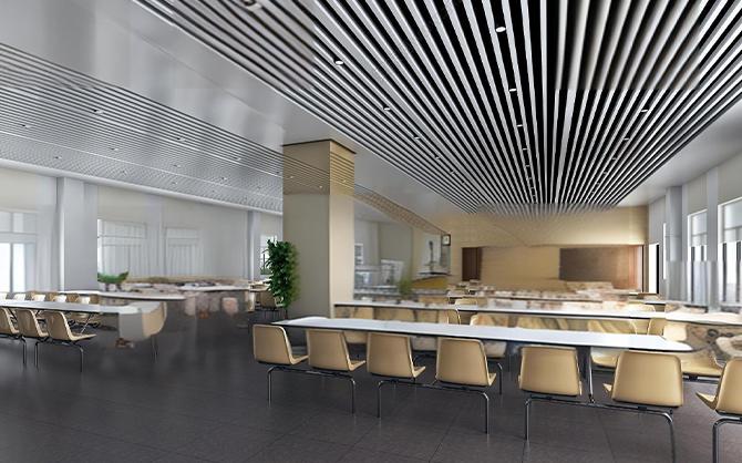 企業飯堂效果圖片