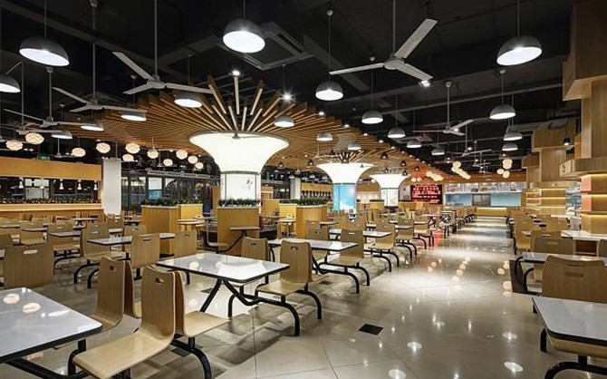 大學食堂圖片