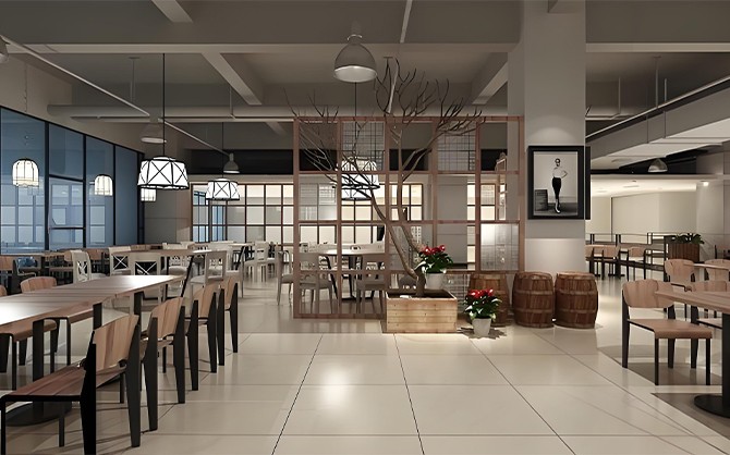 醫院內部食堂環境圖片