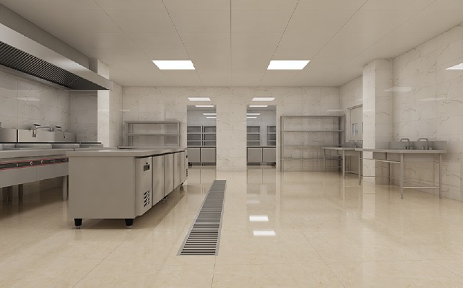 食堂服務現場圖片