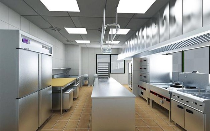 餐飲廚房服務員工作環境圖片